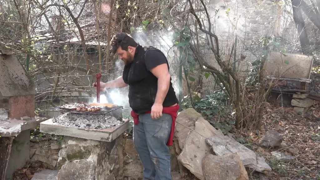 Barbecue-in-pietra