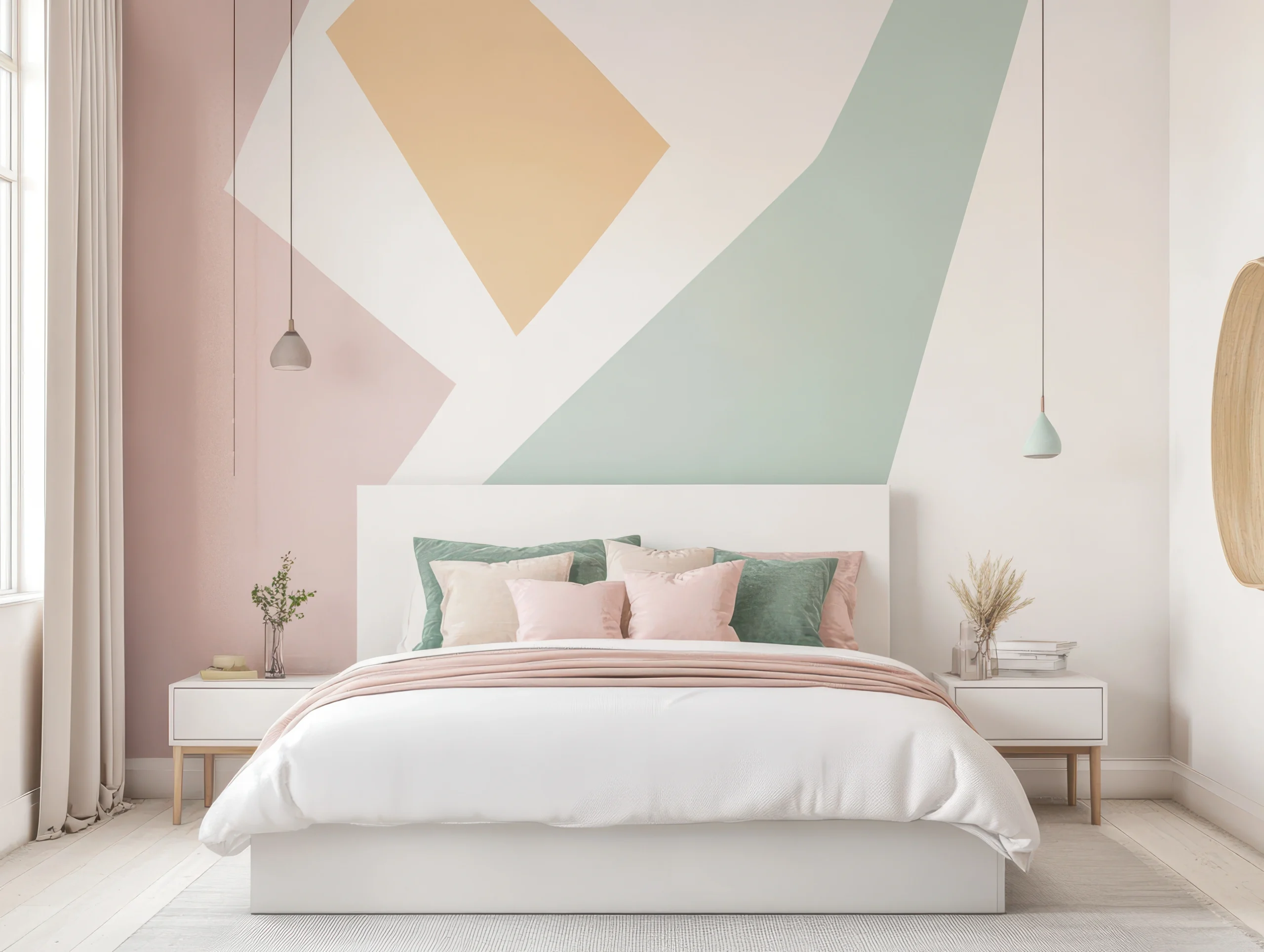 color blocking pareti